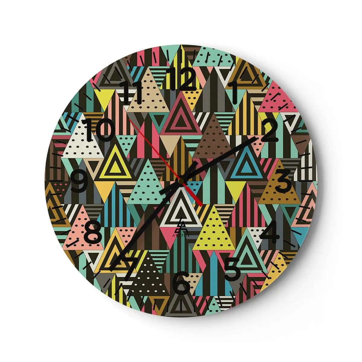 Falióra, Óra - Hármas ritmusban - 40x40 cm