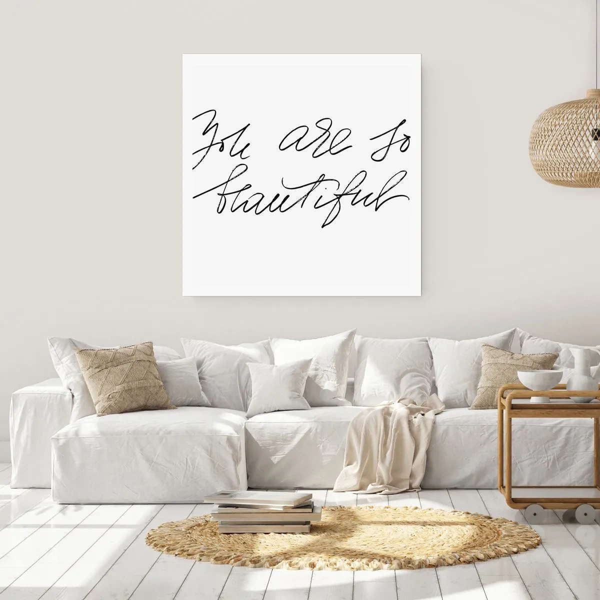 Poszter - Tényleg, hidd el... - 60x60 cm