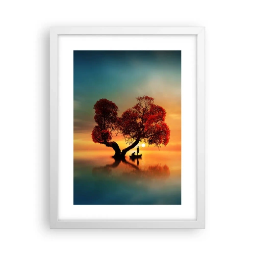 Poszter fekete keretben - A világtalanság csendje és az eltávoldotak - 30x40 cm