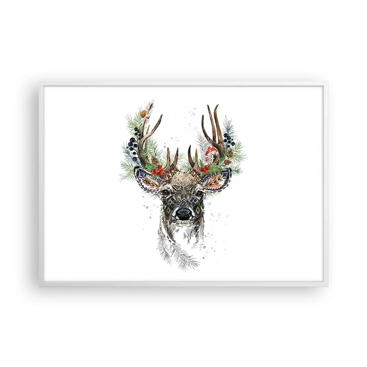 Poszter fekete keretben - Ünnepi köntösben - 100x70 cm