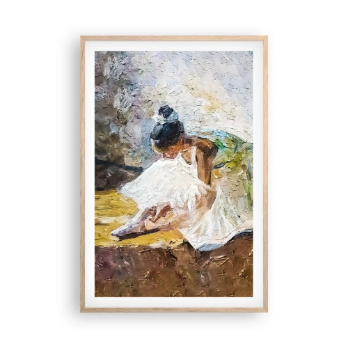 Poszter világos tölgy keretben - Degas festményéből - 61x91 cm