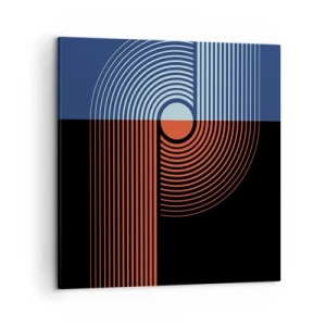 Vászonkép - Geometrikus ölelésben - 50x50 cm