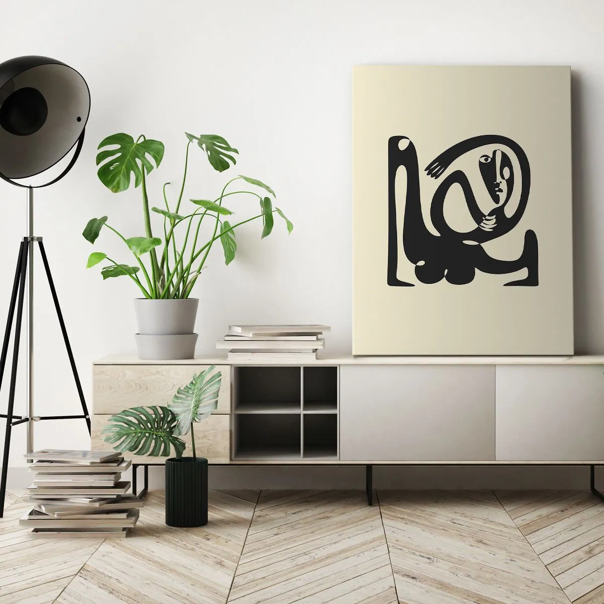 Vászonkép - Majdnem Picasso - 65x120 cm