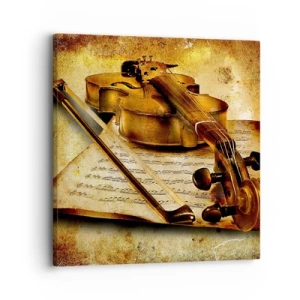 Vászonkép - Azonnal szükség van egy virtuózra - 30x30 cm