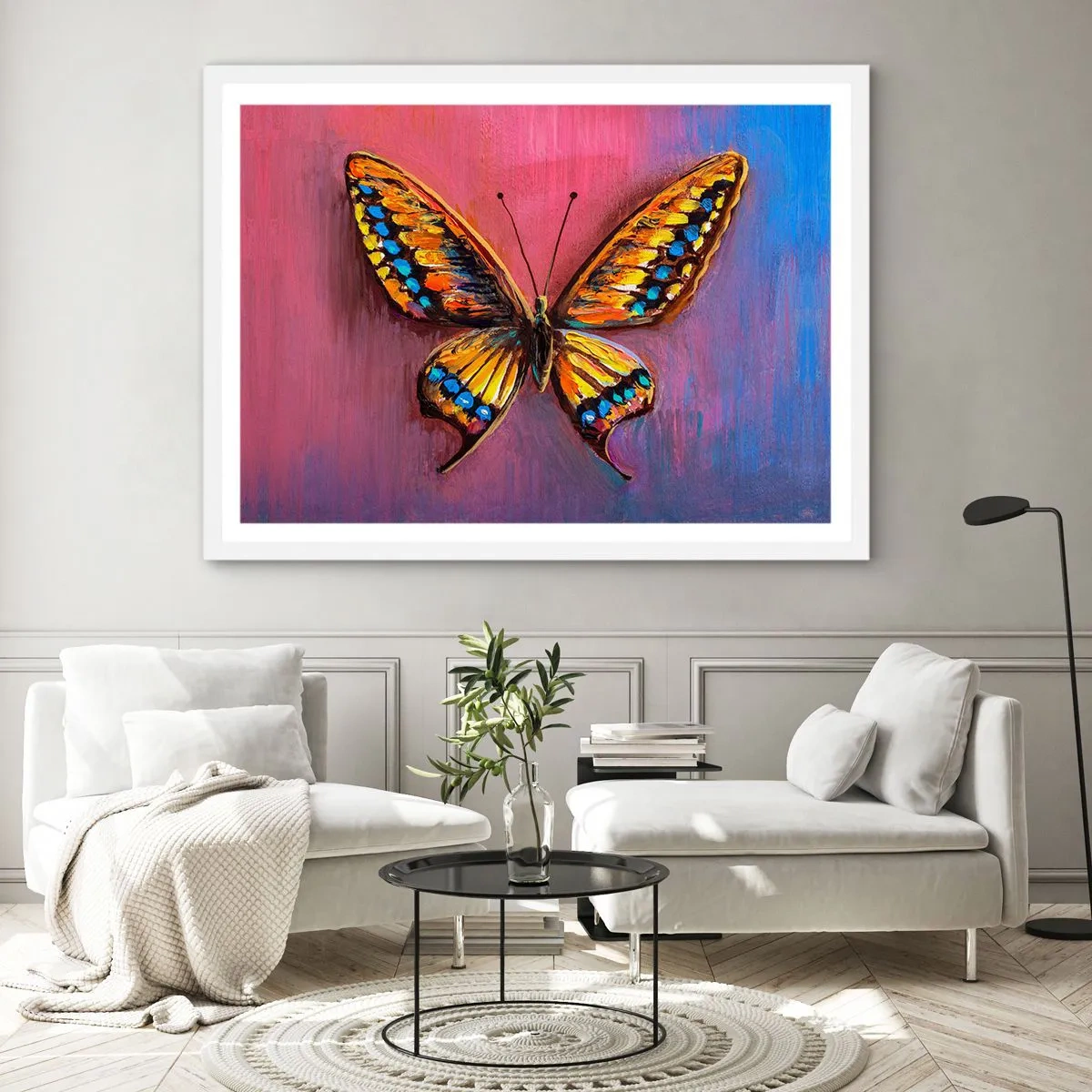 Poszter fekete keretben - A természet gyöngye - 40x30 cm