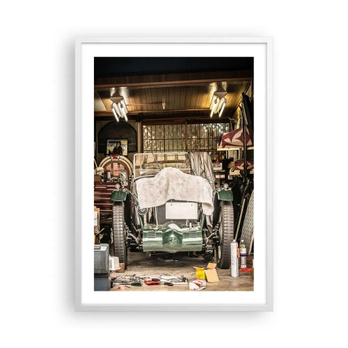 Poszter fekete keretben - Vissza a múltba - 50x70 cm