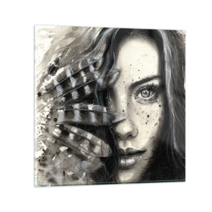 Üveg kép - Vad gyönyör - 60x60 cm