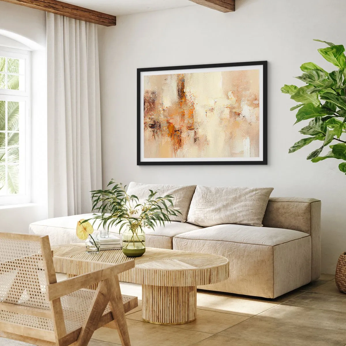 Poszter fehér keretben - A borostyán lelke - 100x70 cm