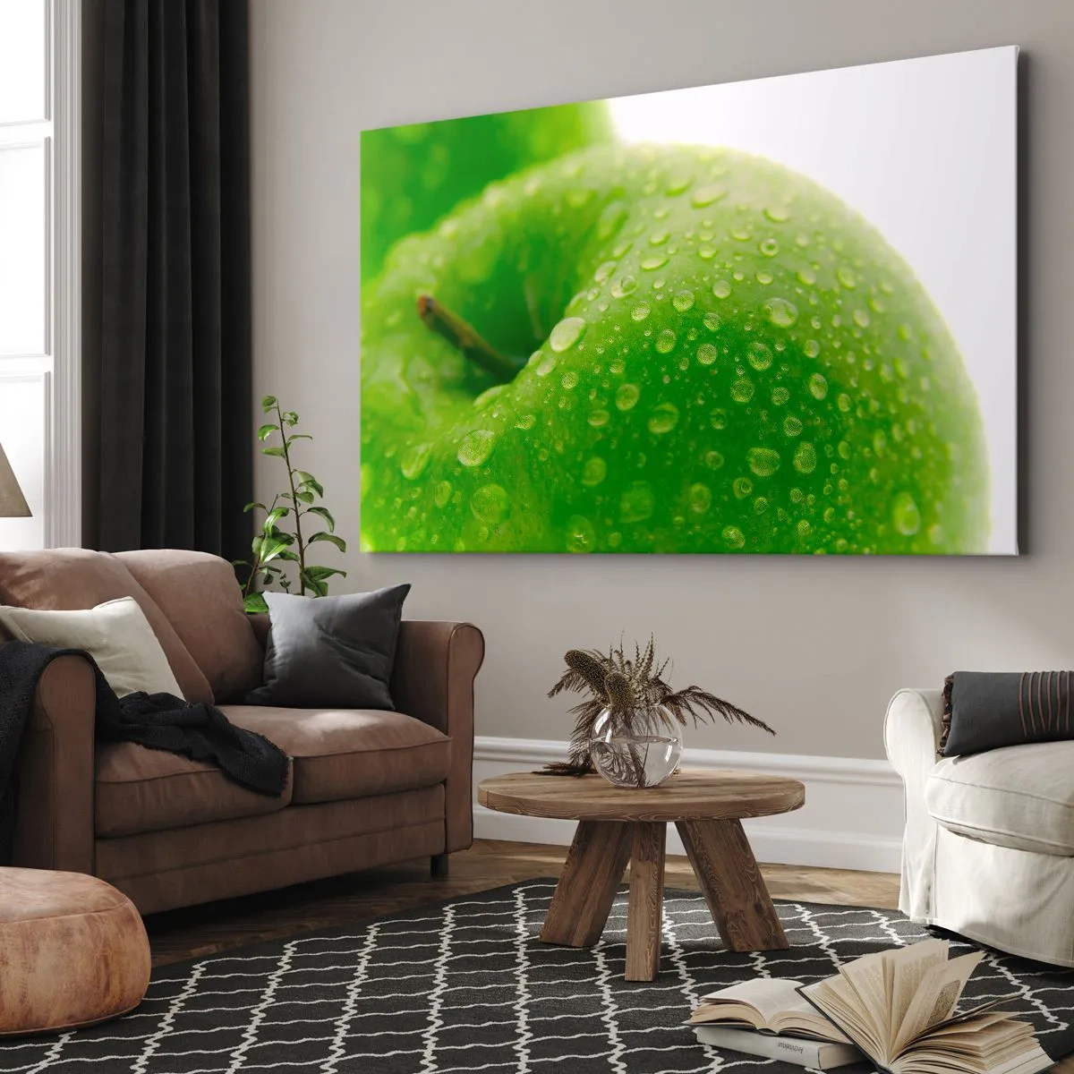 Vászonkép - Zöld hűvös frissesség - 70x50 cm