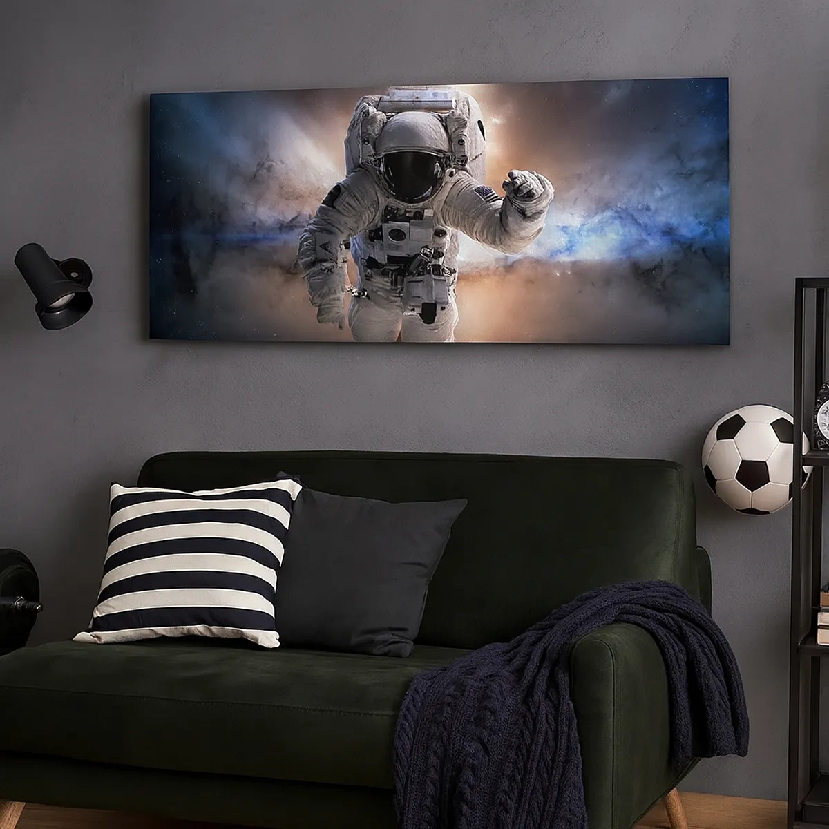 Vászonkép - Üdvözlet az űrből - 30x30 cm