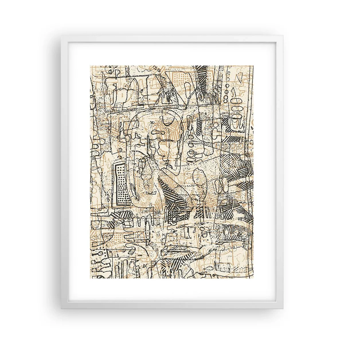 Poszter fekete keretben - Dekódolásra vár - 40x50 cm