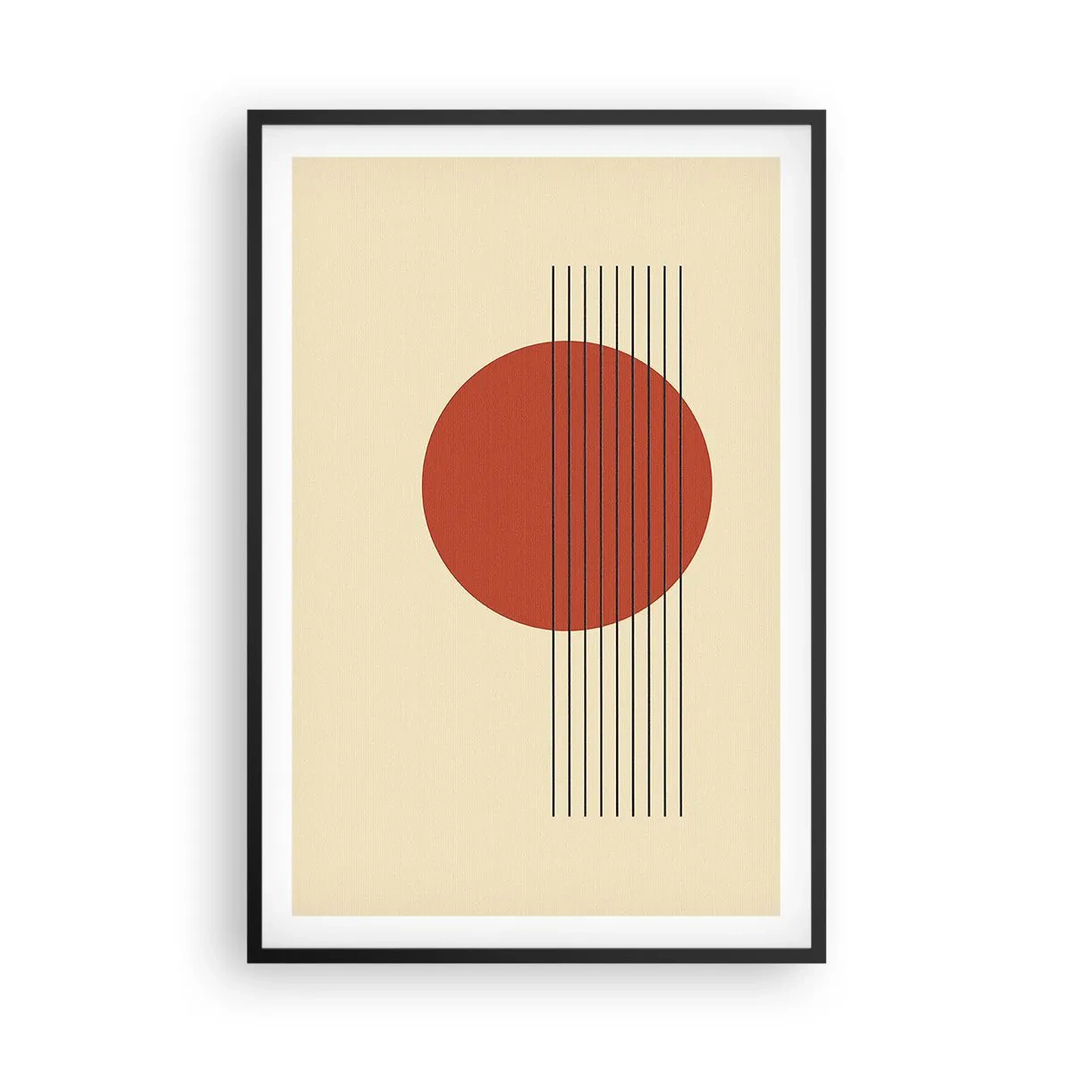 Poszter fehér keretben - Körbe és tovább - 61x91 cm