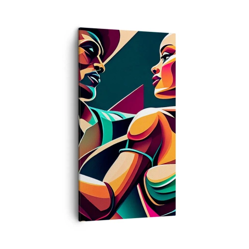 Vászonkép - A szív ritmusában - 45x80 cm