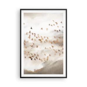 Poszter fehér keretben - Itt az idő... - 61x91 cm