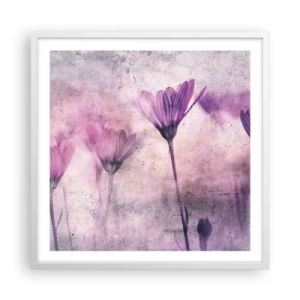Poszter fekete keretben - A virágok álma  - 60x60 cm
