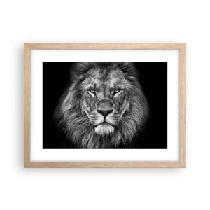 Poszter világos tölgy keretben - Őfelségi palástban - 40x30 cm