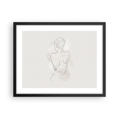 Poszter fehér keretben - Mint egy érzékeny hangszer - 50x40 cm