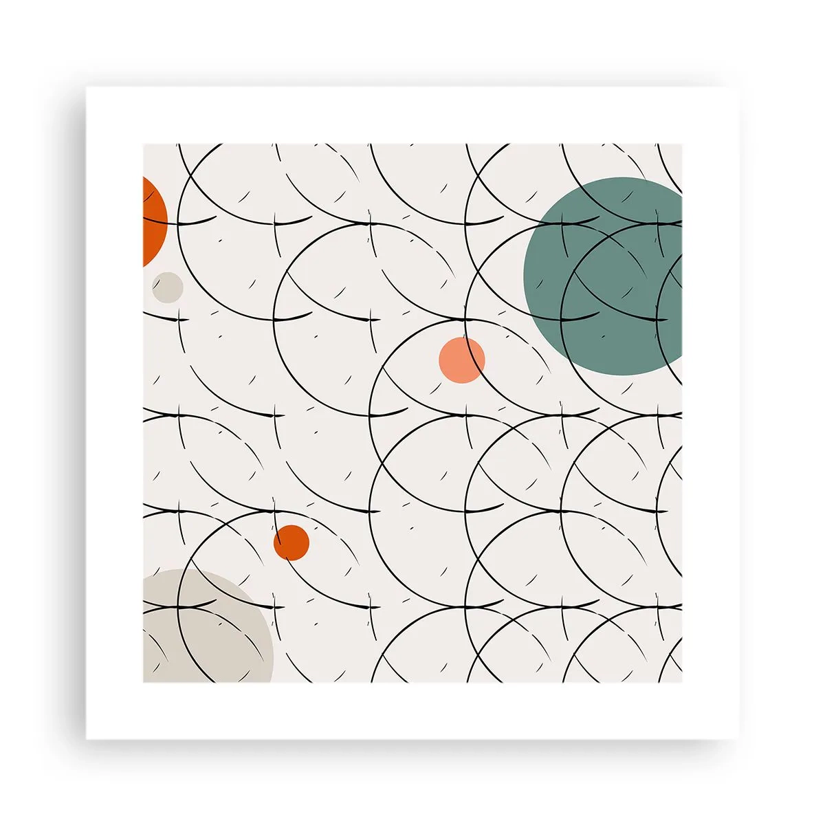 Poszter - A pop-art szellemében - 40x40 cm