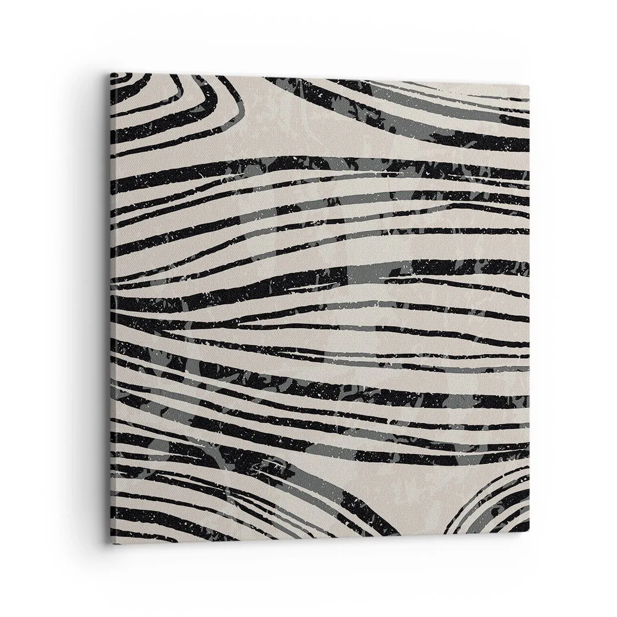 Vászonkép - Vonalak csobbanása - 70x70 cm