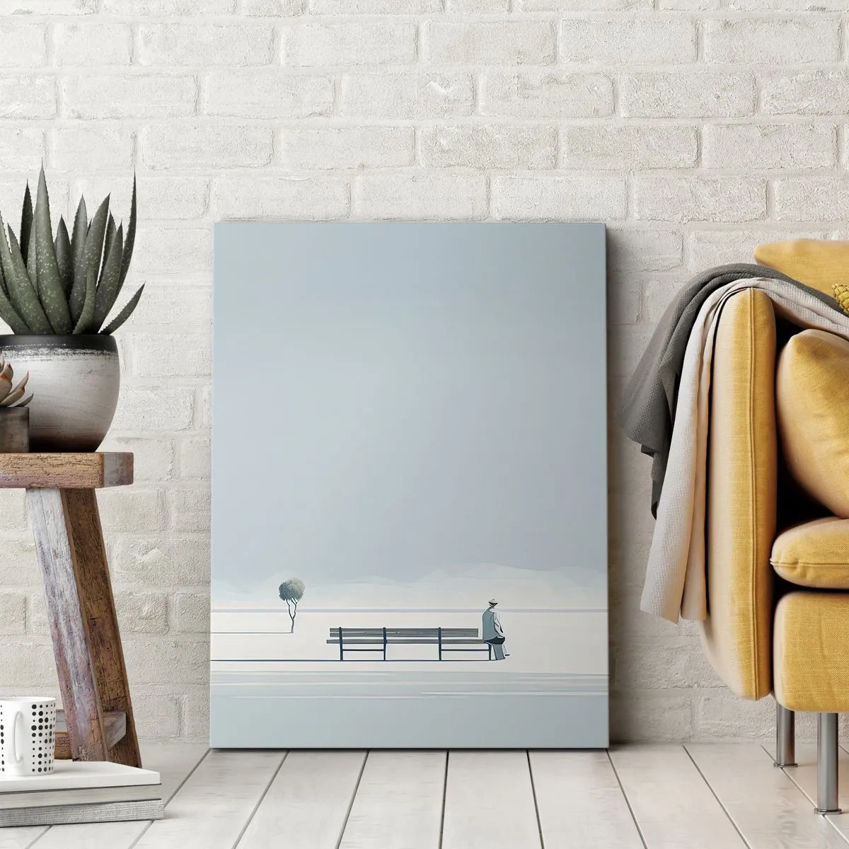 Vászonkép - Igen, én várok. - 50x70 cm
