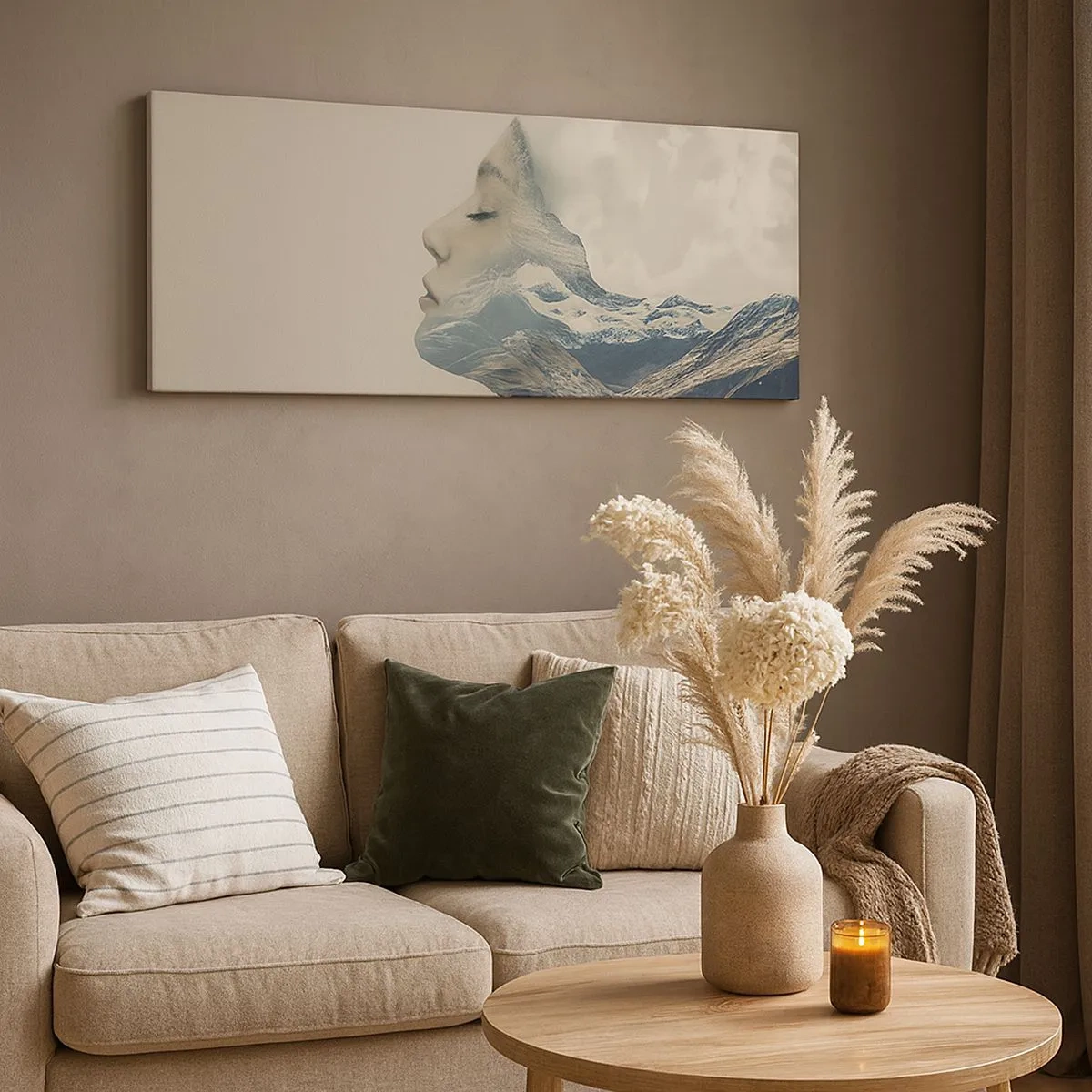 Vászonkép - Az elemek szépsége - 100x40 cm