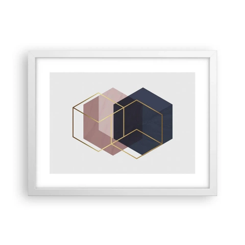 Poszter fekete keretben - Az egyszerűség ereje - 40x30 cm