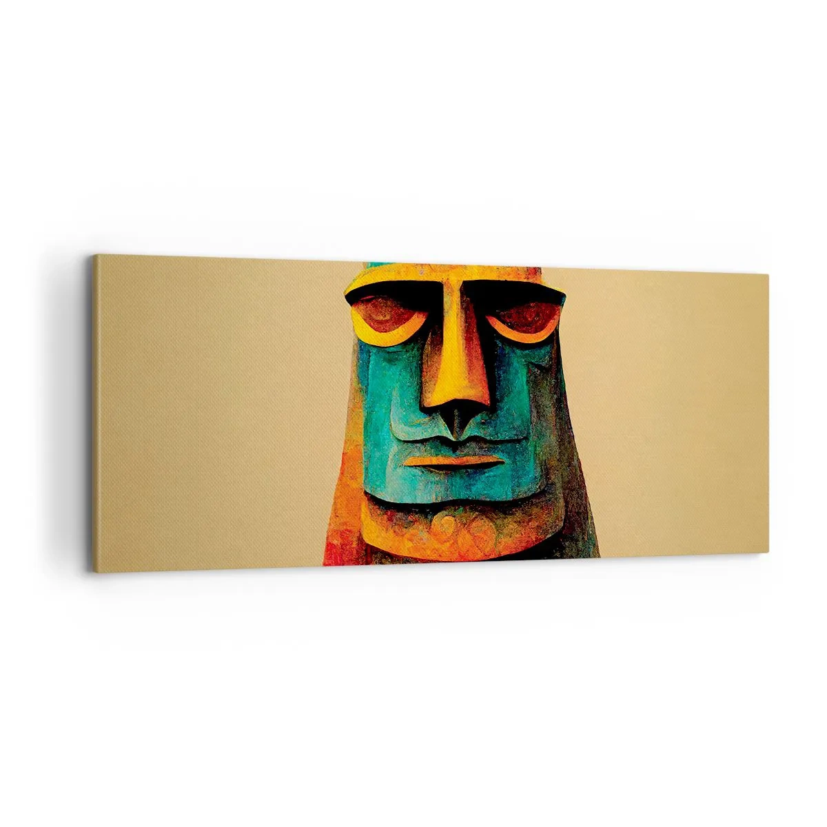 Vászonkép - Szoborszerű és mégis szimpatikus - 100x40 cm