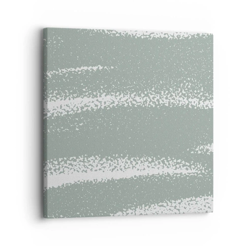 Vászonkép - Absztrakció téli hangulatban - 30x30 cm