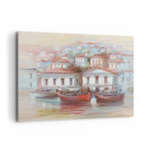 Vászonkép - Boldog kisváros - 120x80 cm