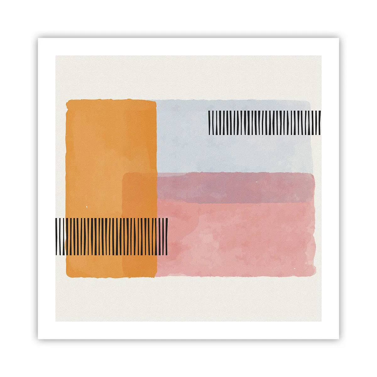 Poszter - Saroktól sarokig - 60x60 cm