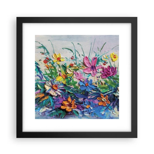 Poszter fehér keretben - Egyáltalán nem csendélet - 30x30 cm