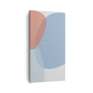 Vászonkép - Pasztell kapcsolatok - 55x100 cm