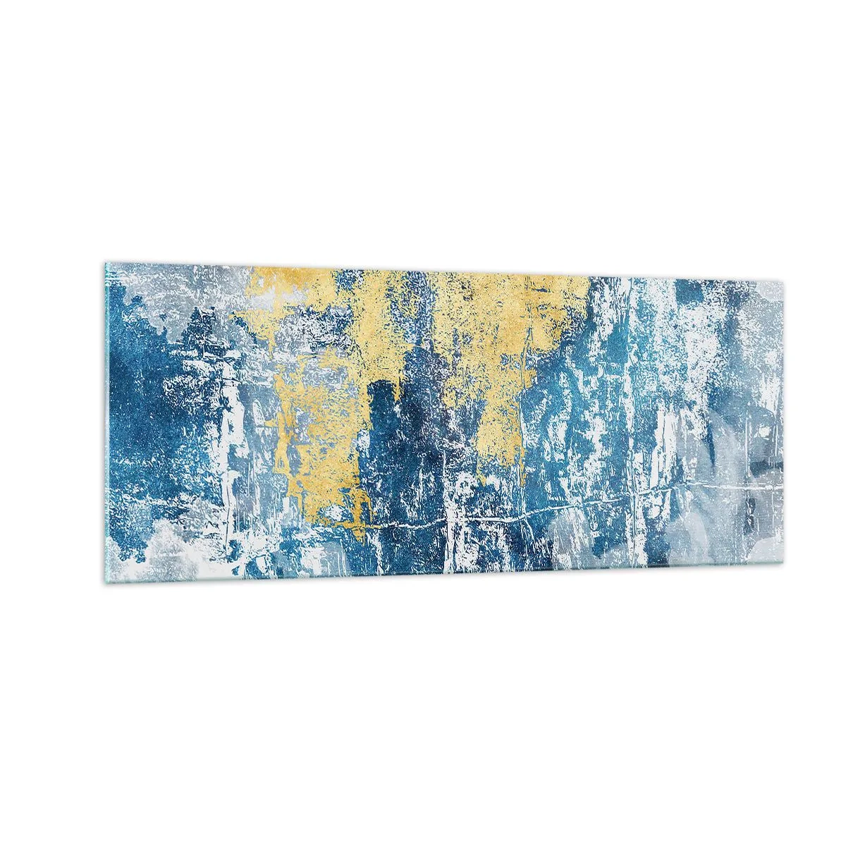Üveg kép - Derűs absztrakció - 100x40 cm