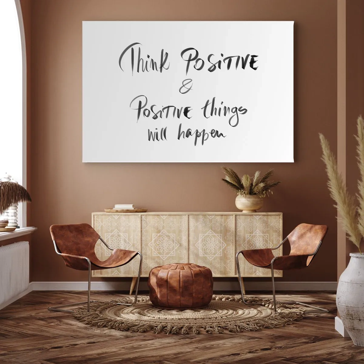 Vászonkép - Hogyan élj? - 100x70 cm