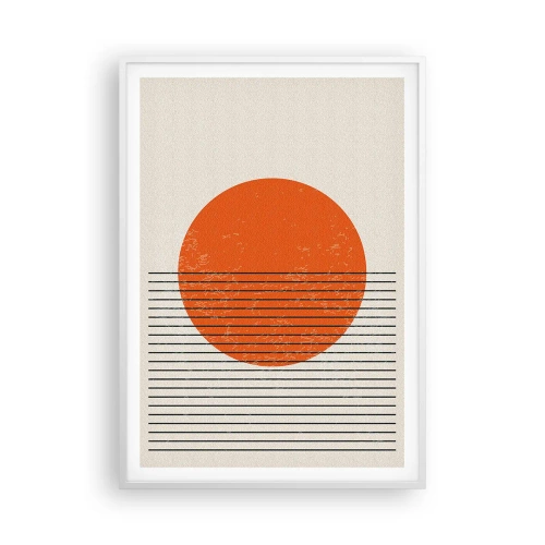Poszter fekete keretben - Mindig a nap - 70x100 cm