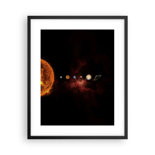 Poszter fehér keretben - A szomszédságunk - 40x50 cm