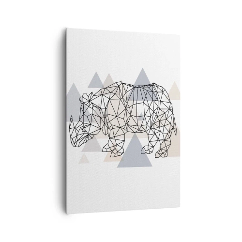 Vászonkép - Az erő szerkezete - 70x100 cm