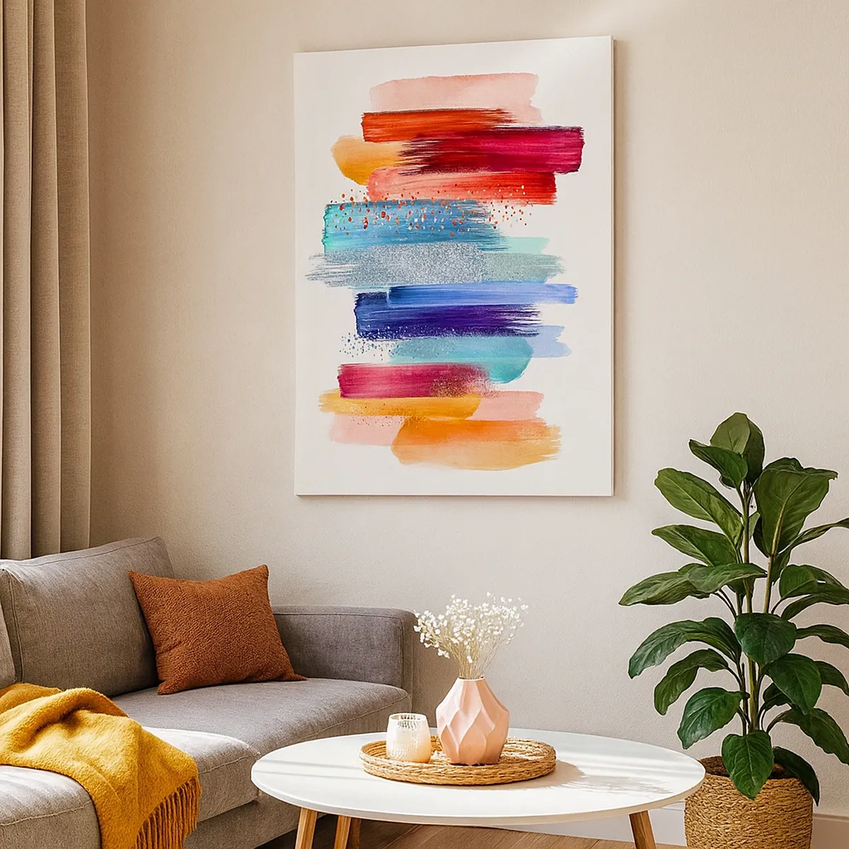 Vászonkép - Fel és le - 50x70 cm