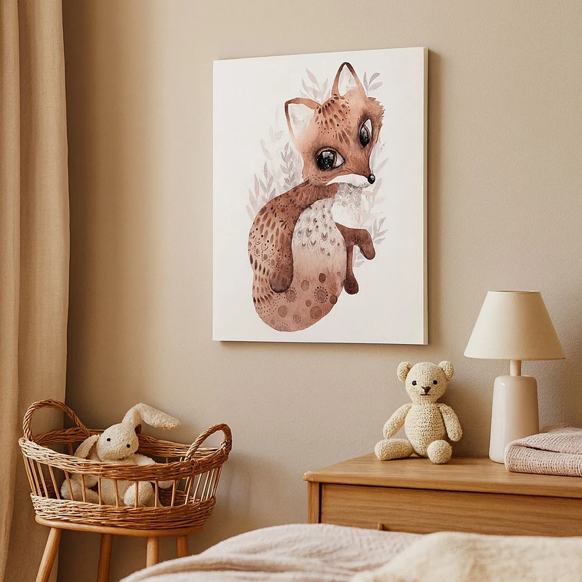 Vászonkép - Csak szeretnivaló - 30x30 cm