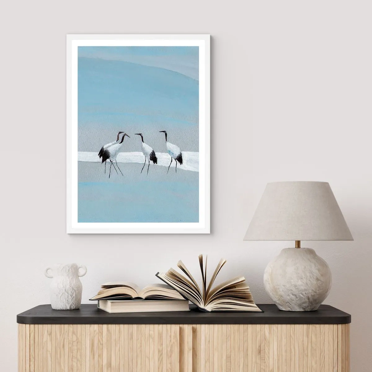 Poszter fekete keretben - Egy forró nap után - 40x50 cm