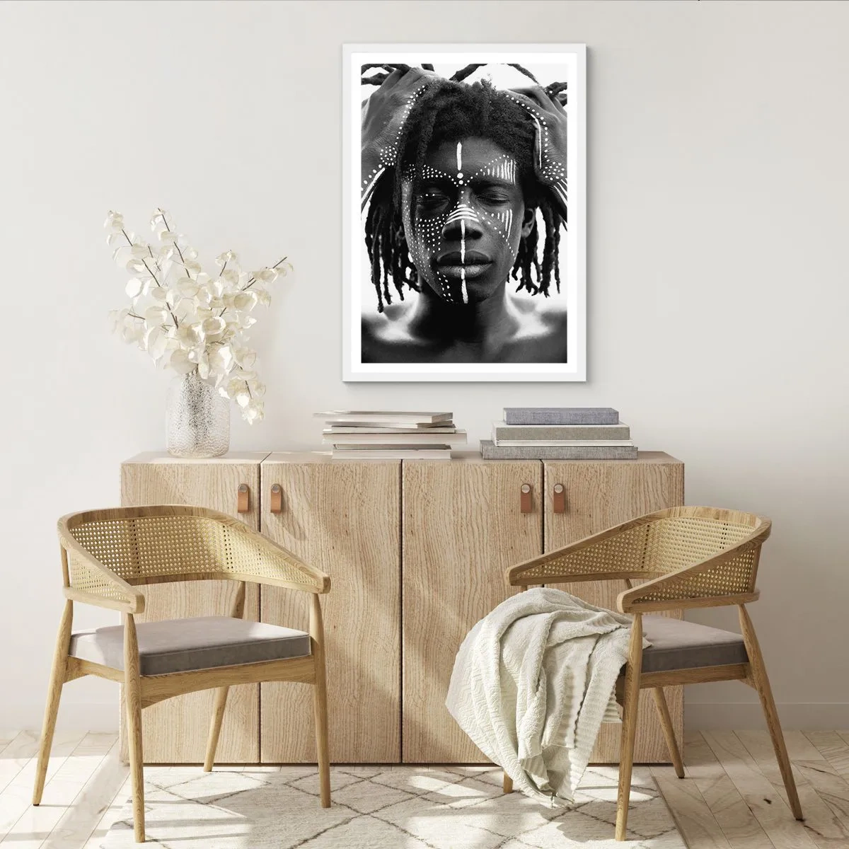 Poszter fekete keretben - Hol vagy? - 70x100 cm