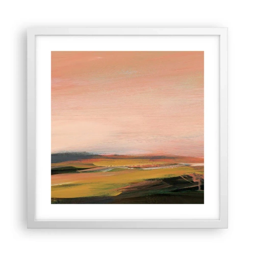 Poszter fekete keretben - Rózsaszínben - 40x40 cm