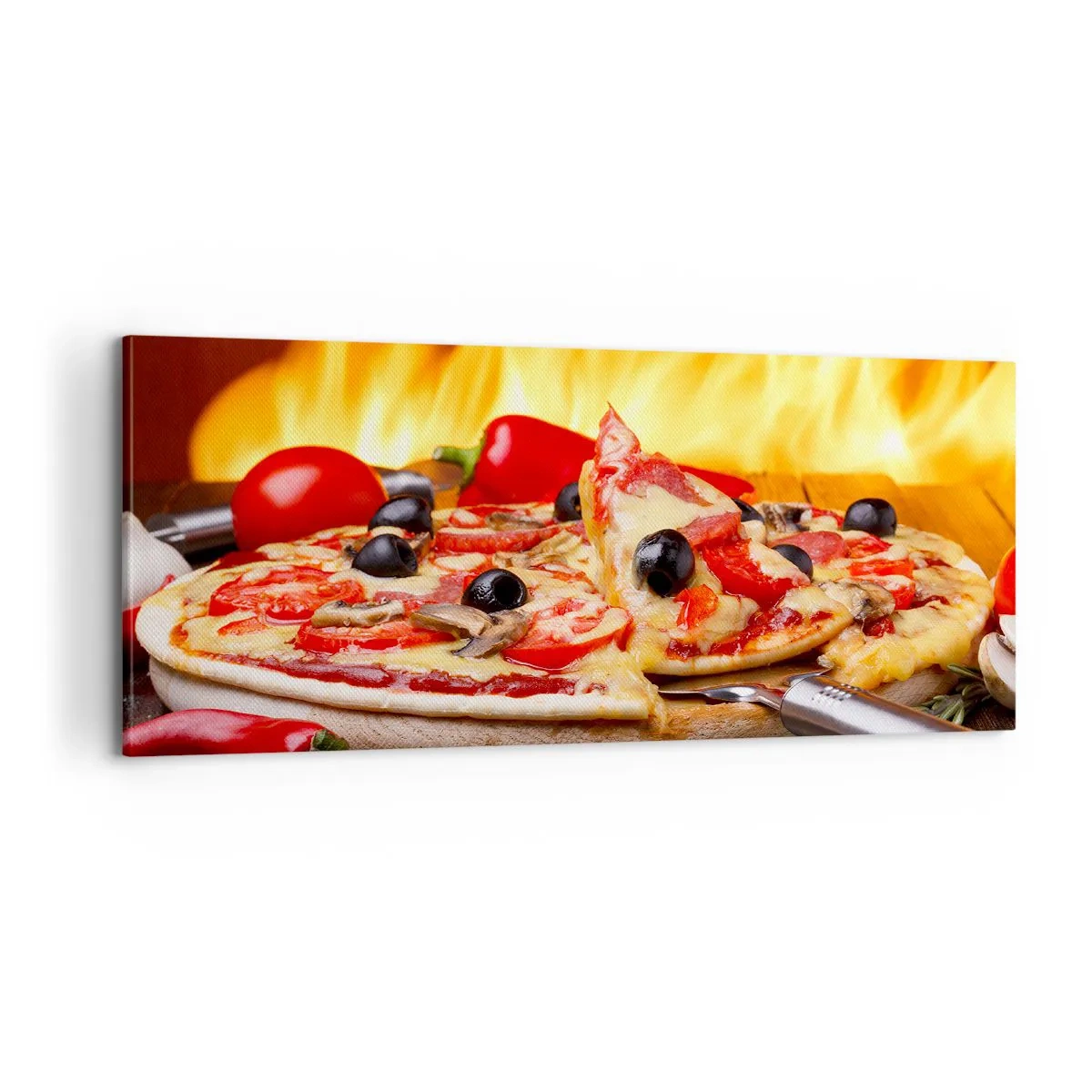 Vászonkép - From Italy with love - 100x40 cm