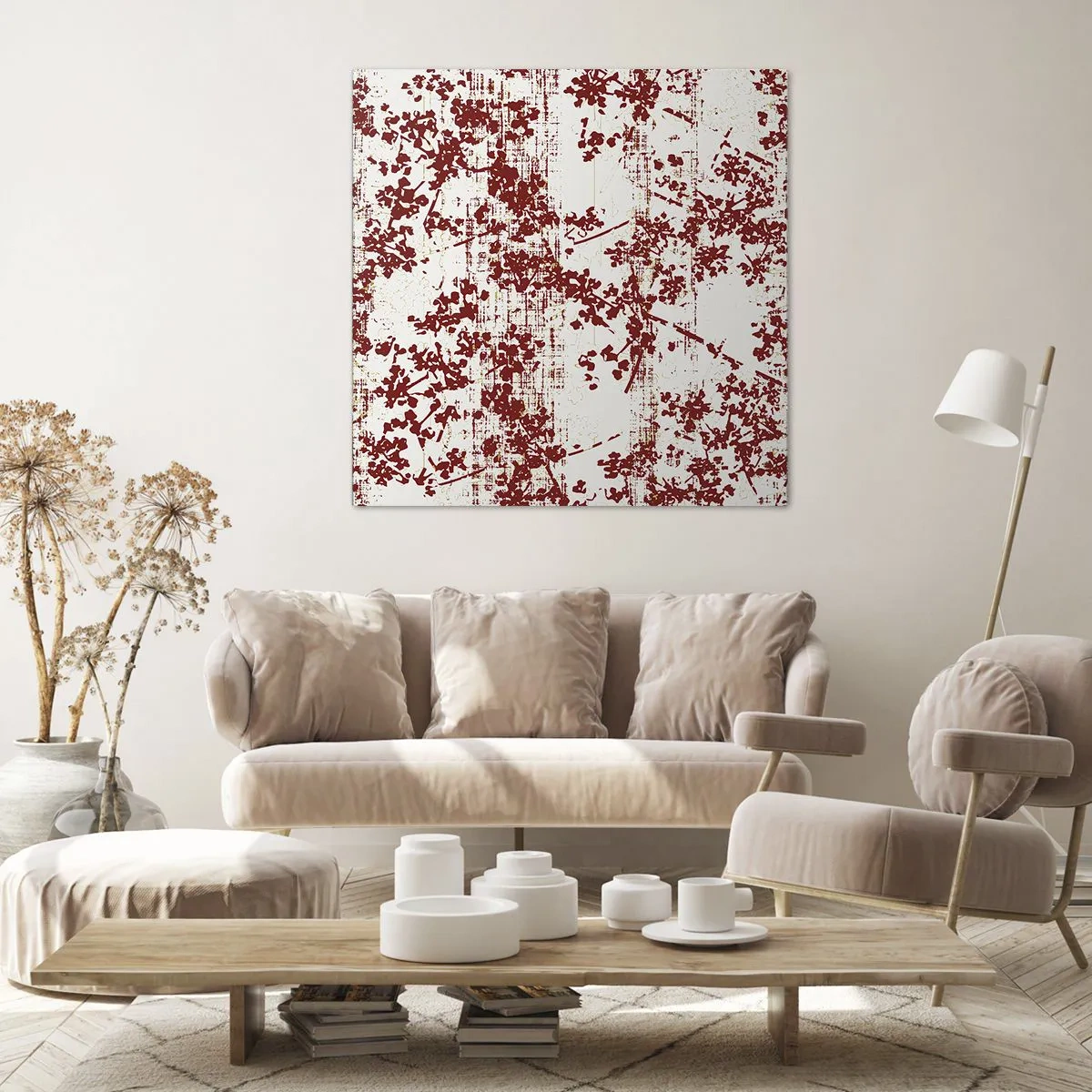 Vászonkép - Mint egy régi perkál - 60x60 cm