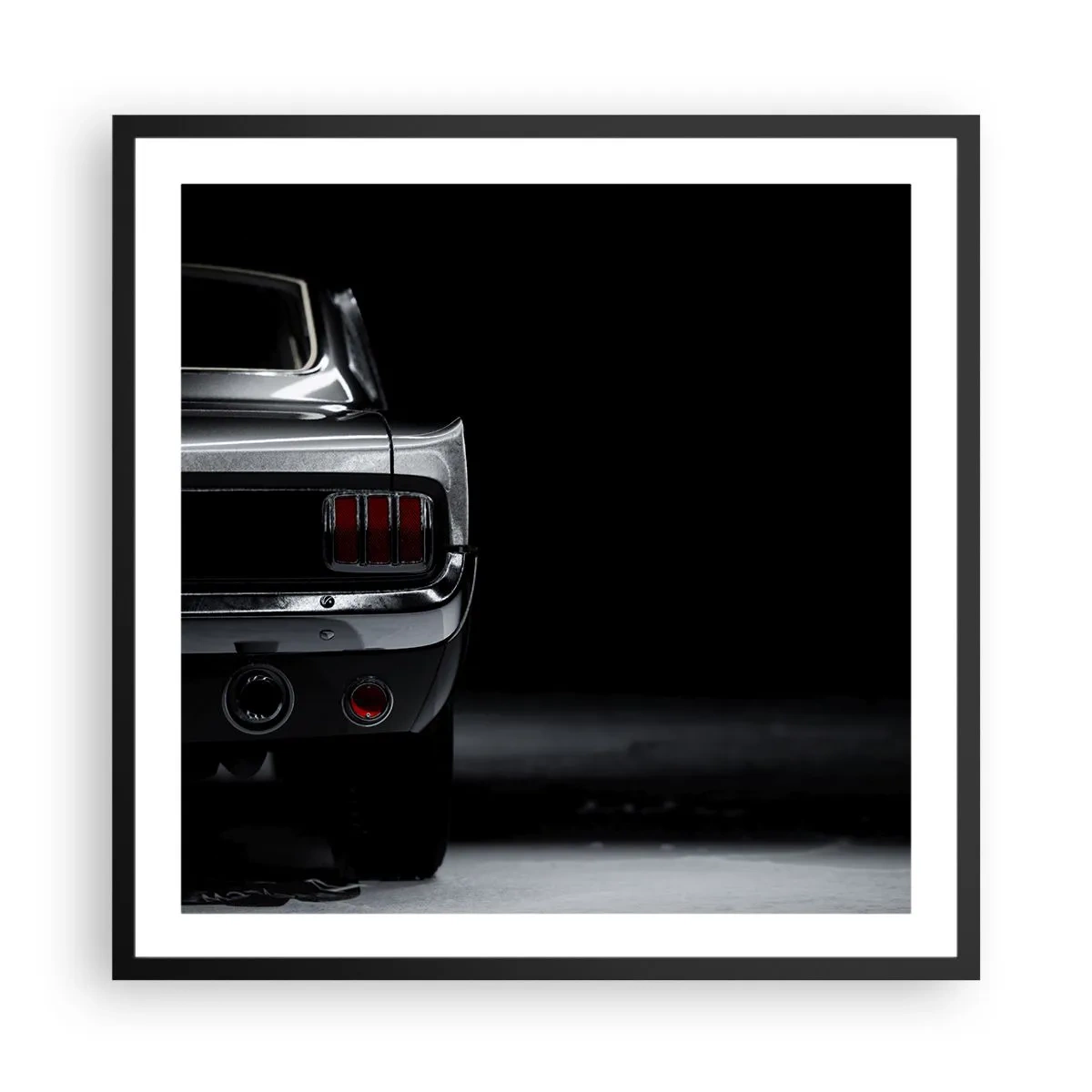 Poszter fehér keretben - Klasszikus báj - 60x60 cm