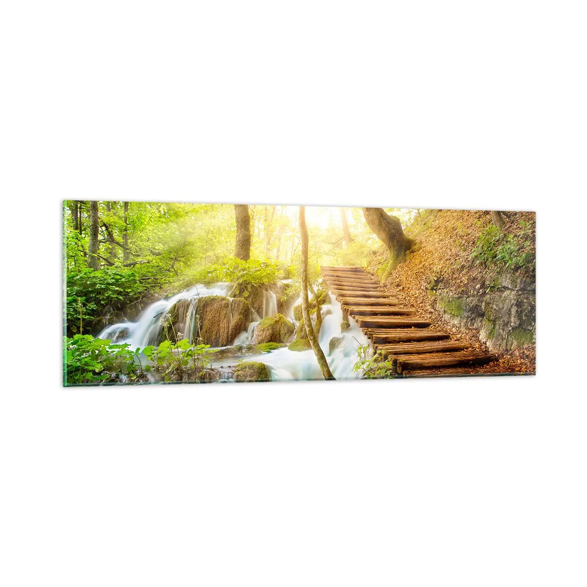 Üveg kép - Vágyott hűs - 90x30 cm