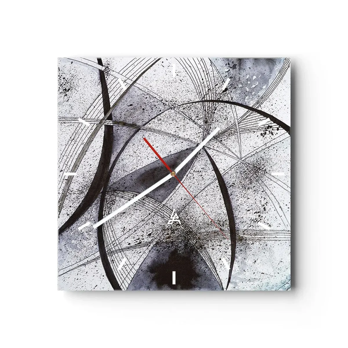Falióra, Óra - Futurisztikus fantázia - 40x40 cm