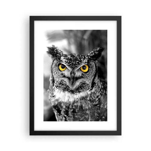 Poszter fehér keretben - Semmi sem fog elbújni - 30x40 cm