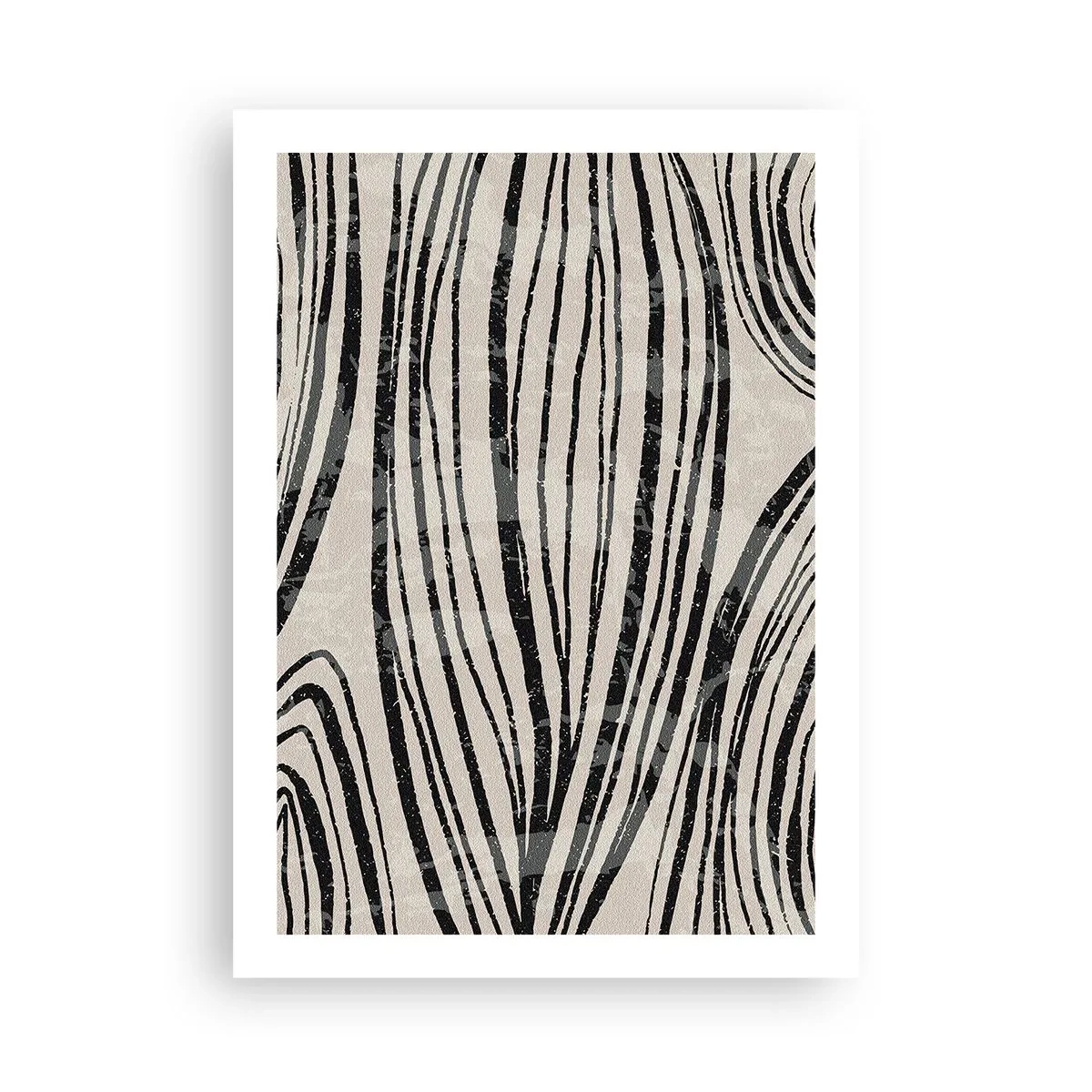 Poszter - Vonalak csobbanása - 50x70 cm