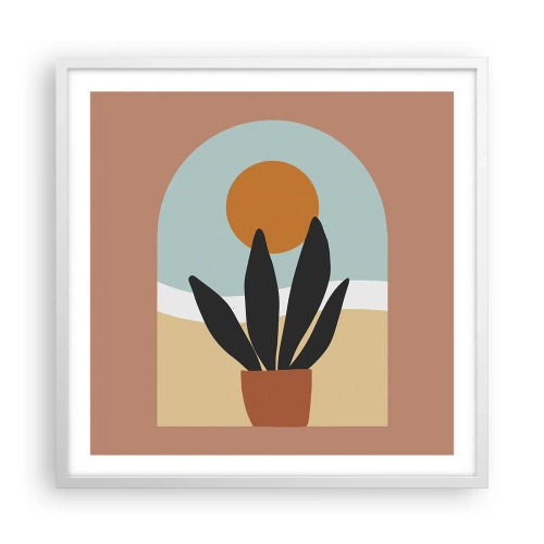 Poszter fekete keretben - Kis örömök - 60x60 cm